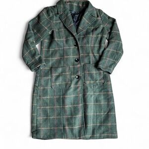 Green Plaid Jacket, Fits like a medium
